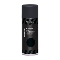 SPRAYMAALI PUOLIKIINTÄVÄ MUSTA RAL9005 400ML