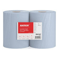 TEOLLISUUSPYYHEPAPERI KATRIN XXL2 SININEN (2 RULLAA)