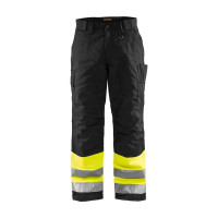 BLÅKLÄDER 186218113399 TALVIHOUSUT HIGHVIS MUSTA/HUOMIOKELTAINEN