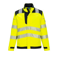 TAKKI PORTWEST FR714 MULTINORM HUOMIOKELTAINEN/MUSTA
