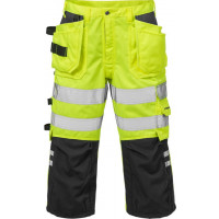 FRISTADS 100976-196 CAPRISHORTSIT HIGHVIS HUOMIOKELTAINEN/MUSTA